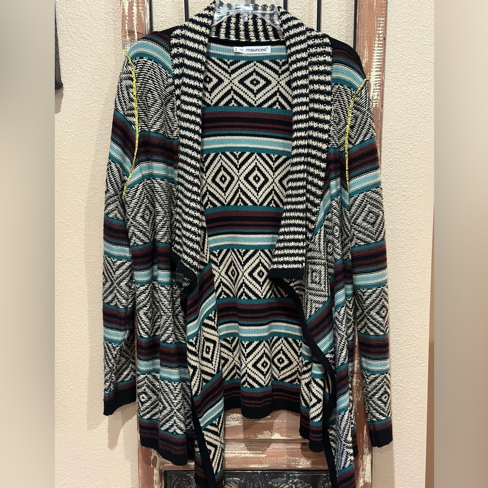 Maurices yellowstone sweater cardigan with long sleeves